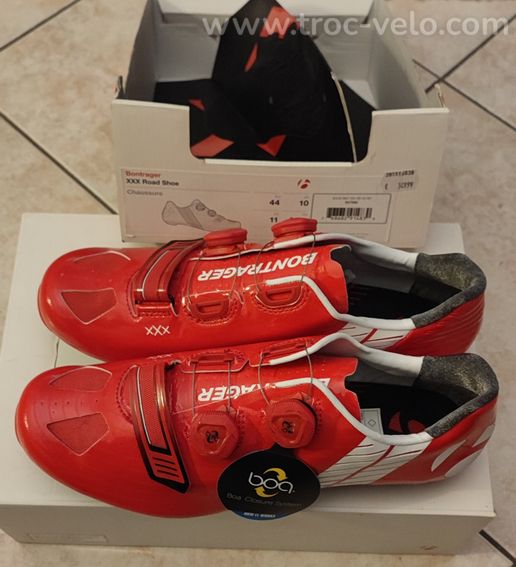 Bontrager XXX Road Shoe rouges 44 neuves - 2