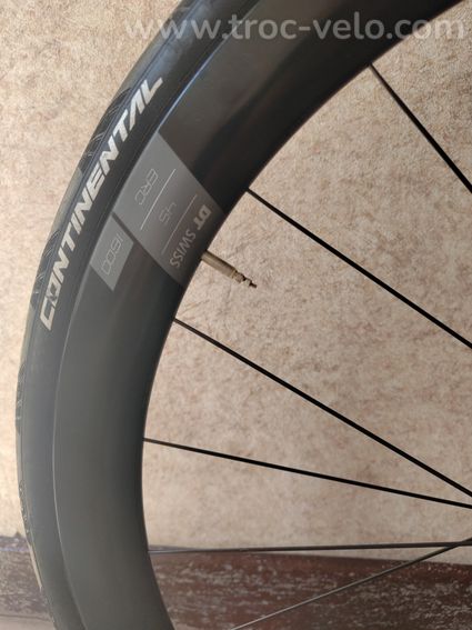 Roue carbone DTswiss arc 1600 profil 45mm - 5