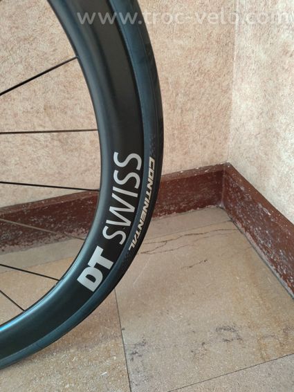 Roue carbone DTswiss arc 1600 profil 45mm - 4