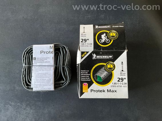 PNEUS VTT Michelin 29x2.10 et chambre à air PROTEK MAX - 2