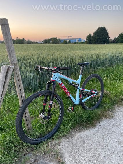 Vtt cross country trek superfly fs 9.9 sl xx1 2015 - carbone - haut de gamme - super état