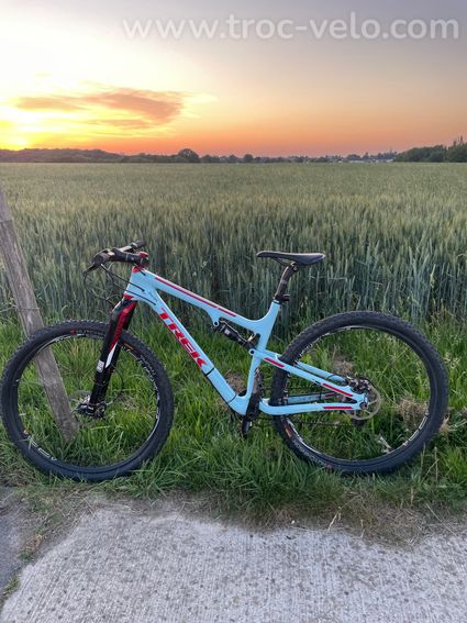 Vtt cross country trek superfly fs 9.9 sl xx1 2015 - carbone - haut de gamme - super état - 2