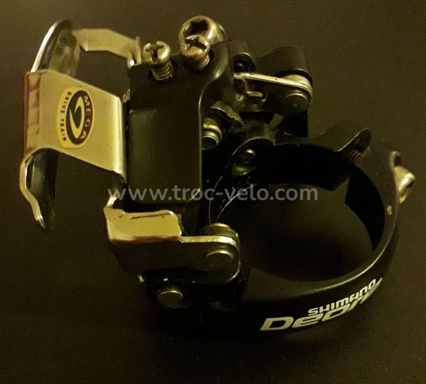 Dérailleur Shimano Deore triple 8/9 vitesses a collier de 34.9mm en Tbè - 1