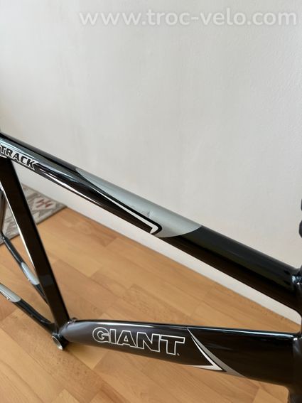 Kit cadre vélo de piste Giant Omnium Track 2005 - Taille L (56 cm) - Rare - 9