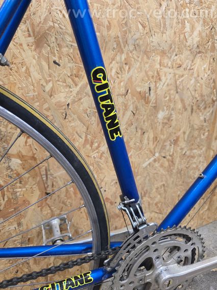Vélo de course vintage Gitane Aerotub 102 années 80 - 2