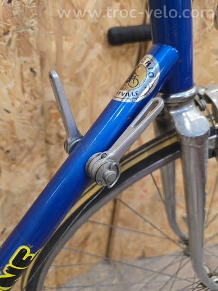Vélo de course vintage Gitane Aerotub 102 années 80 - 13