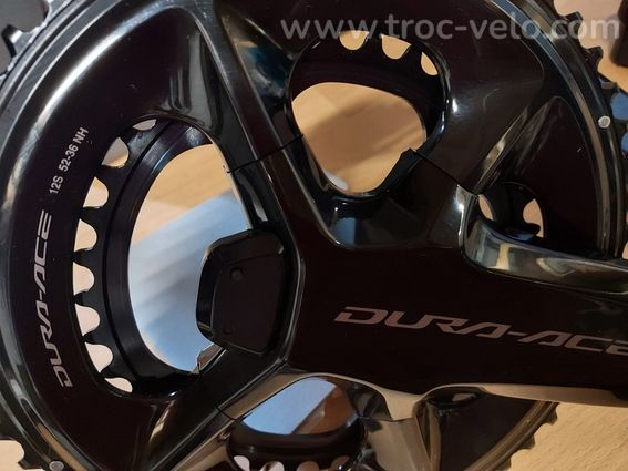 Pédalier Shimano Dura-Ace FC-R9200-P 52/36 – 172,5 mm – Capteur de puissance – NEUF - 4