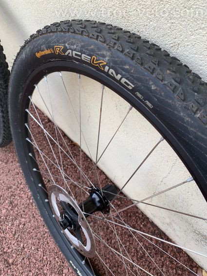 Paire de roues VTT ou Gravel en 650 b / 27,5 p - 2