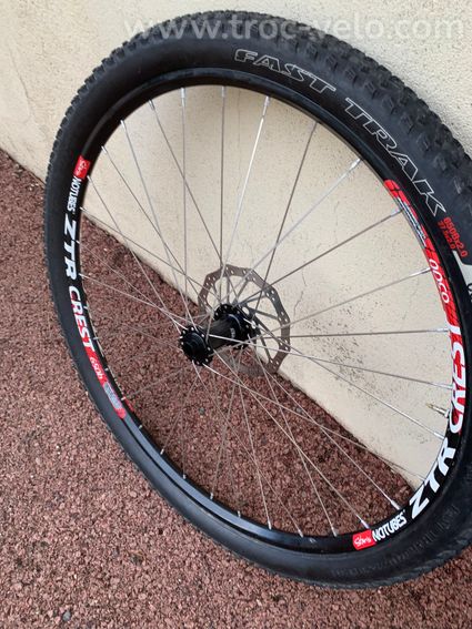 Paire de roues VTT ou Gravel en 650 b / 27,5 p - 7