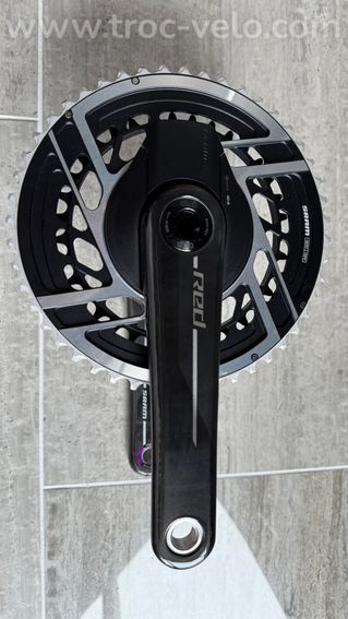 Pédalier capteur de puissance SRAM RED E1 AXS DUB 48/35 – 170 mm