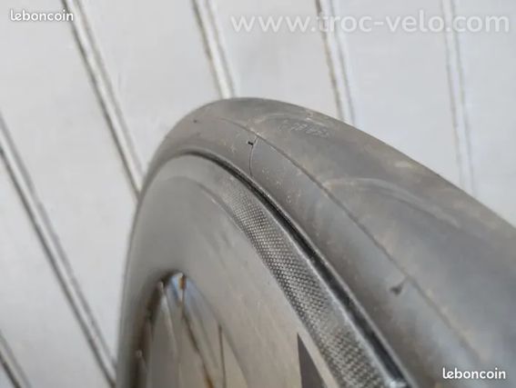 Roues carbone Korsa Super prestige pneus, vélo route course carbone - 4