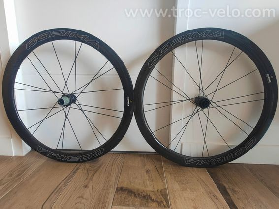 Paire de roues CORIMA WS47 tubeless disque - 2