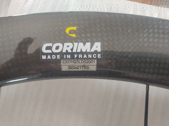 Paire de roues CORIMA WS47 tubeless disque - 5