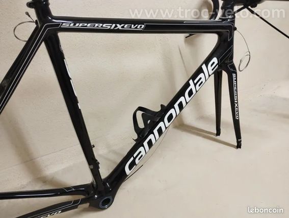 Kit cadre carbone Cannondale Supersix evo hm hi-mod complet ou kit cadre, route course  - 5