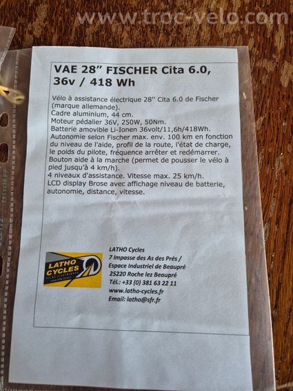 Velo elctrique