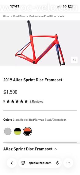 Specialized allez disc sprint - 2