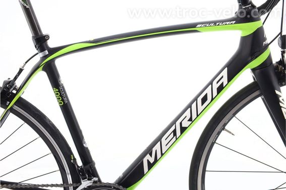 Produit Reconditionne    Merida Scultura 4000    Noir   Velo De Route   Tres Bon Etat - 2