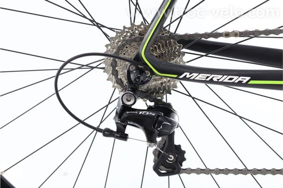 Produit Reconditionne    Merida Scultura 4000    Noir   Velo De Route   Tres Bon Etat - 3