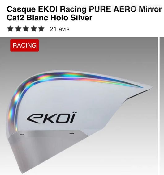 Casque Ekoi triathlon Pure Aero neuf - 2