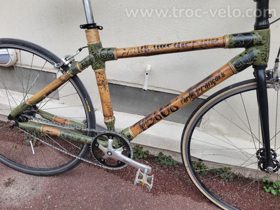 Vend vélo bamboo bike single speed M - 2