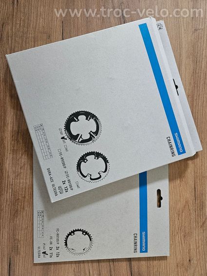 Plateaux Shimano Ultegra R8100 52/36 - 8