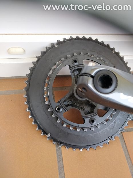 Pédalier shimano ultegra 11v, 52-36, 172.5mm - 2