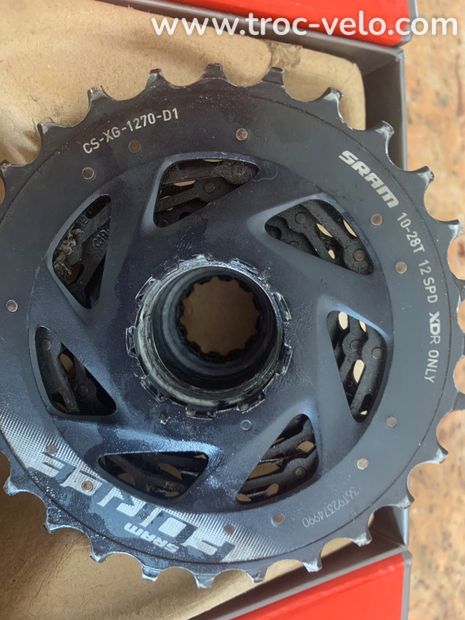 cassette SRAM FORCE mdr 12 vitesses 10/28 - 2