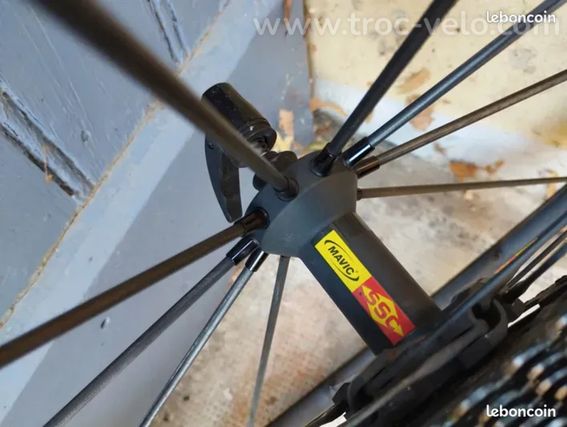 Roues Mavic R sys slr carbone aluminium, vélo route course carbone  - 5