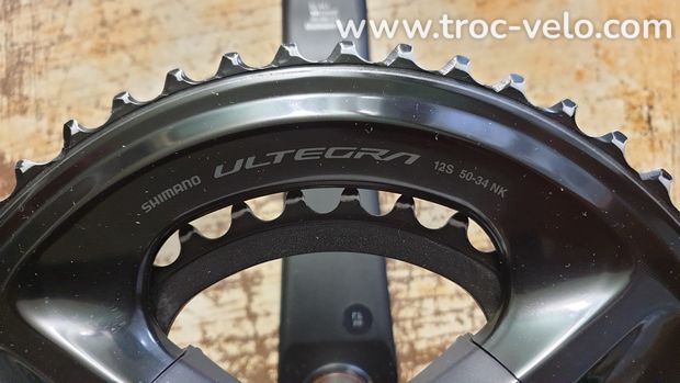 Pédalier Shimano Ultegra FC-R8100 50-34 Dents 12v Noir - 3