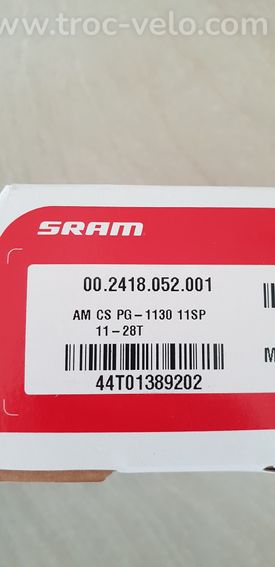 Cassette Sram CS PG 11 vitesses  - 2