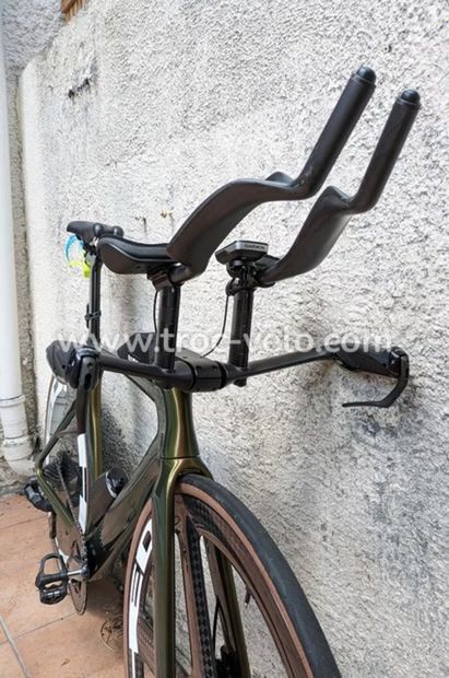 Vélo de triathlon complet taille M 54 + groupe SRAM Axs 12v avec roues disc - 4