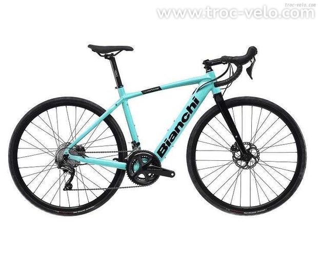 Vélo alu électrique impulso e-road bianchi - 1