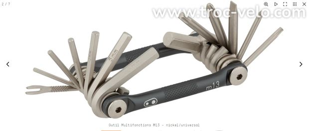 Outil Multifonctions CRANKBROTHERS M13. - 4