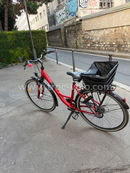 Vends mon vélo ville utilise moins de 10 fois