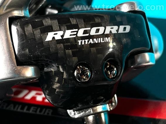 Commande de Vistesse Vélo Campagnolo Carbone Record Rear Derailleur Titane 10s