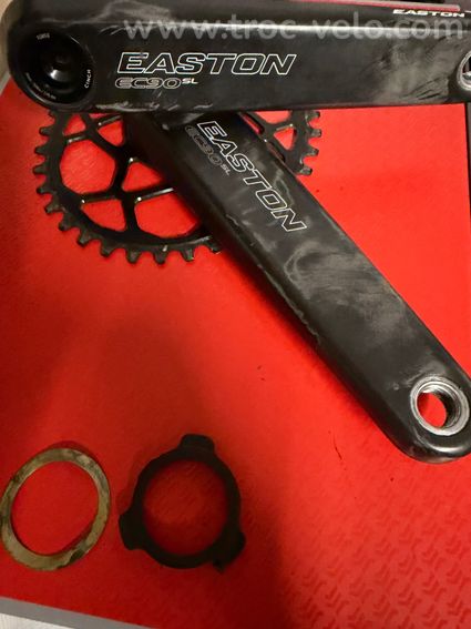 Pédalier Easton EC90 SL avec plateaux - 2
