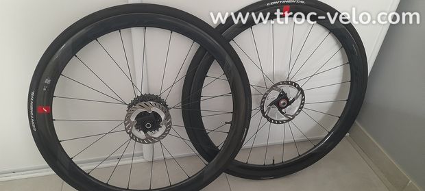 Roues FULCRUM WIND 40 CARBONE  - 1