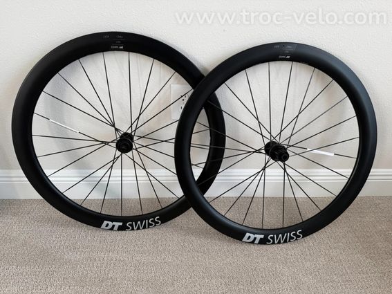Paire de roues DT Swiss ARC 1100 DiCut 50 mm TR neuves