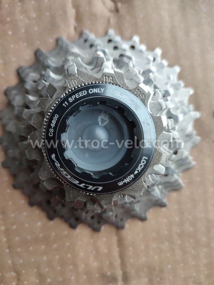 Artisanat Laiton Recyclé Cassette Shimano Ultegra R8000 11 Vitesses - 14-28 Dents - Compatible Vélo Route Derailleur Vtt 10 Vitesses
