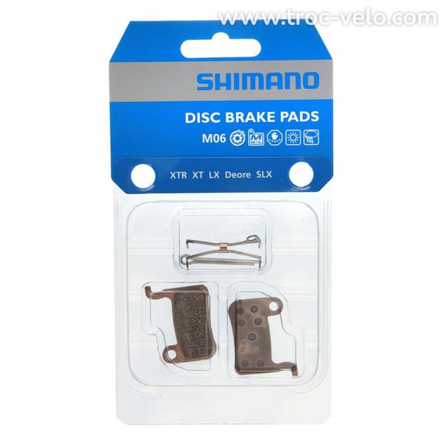 Plaquettes de Frein Shimano Métal M06 - 1