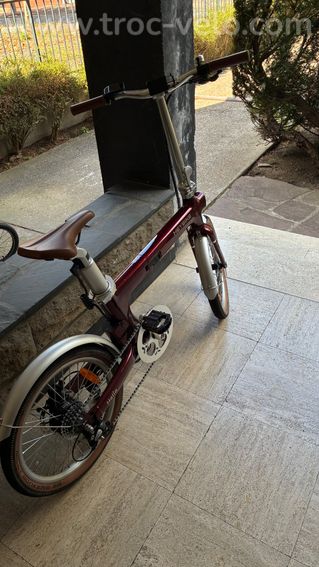 Vélo électrique pliant Heybike Helio F Vintage – environ 10 km - 2