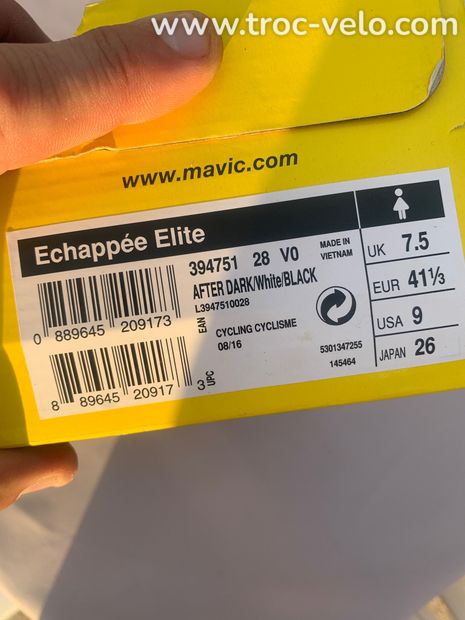 Chaussure mavic échappée élite route femme  - 2