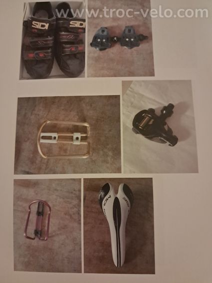 Pièces de vélos diverses