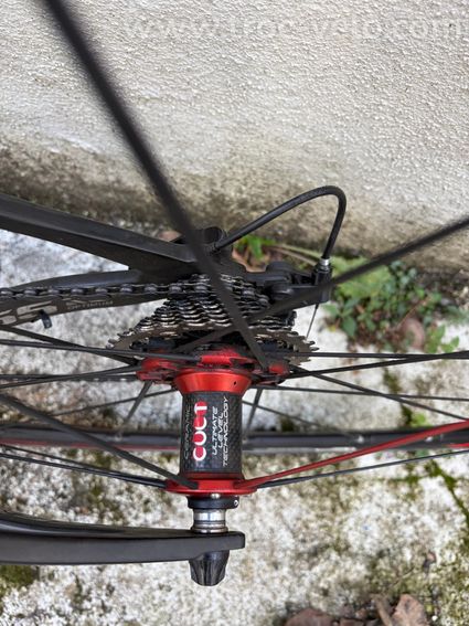 Look 765 Optimum carbone M53 – Ultegra 11v – roues Fulcrum – guidon plat - 5