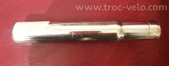 Tige de selle 25.4mm acier vintage en Bé