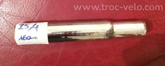 Tige de selle 25.4mm acier vintage en Bé - 2