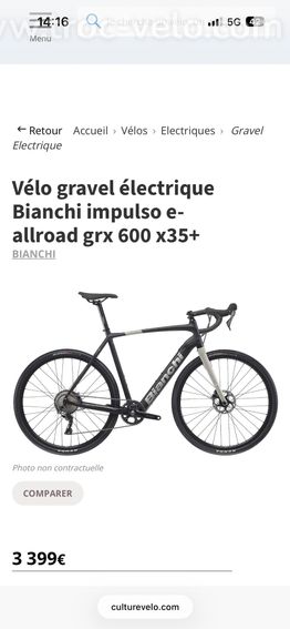 Bianchi gravel electrique impulso 2021 - 9