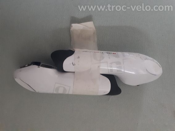Bar ends vtt guidon blancs - 3
