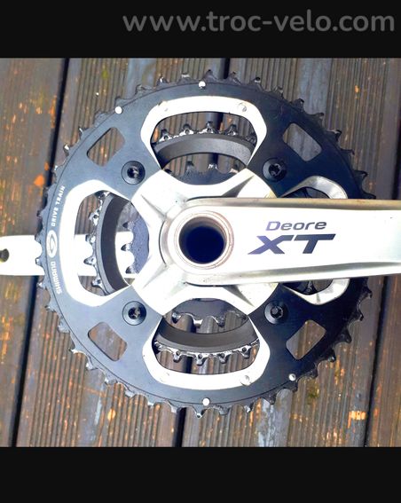 Pédalier shimano xt fcm770 / 771 - 2