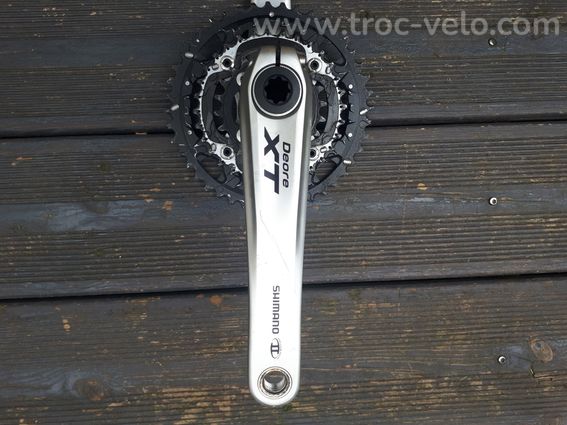 Pédalier shimano xt fcm770 / 771 - 6